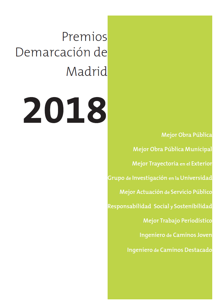 Premios Demarcación de Madrid 2018